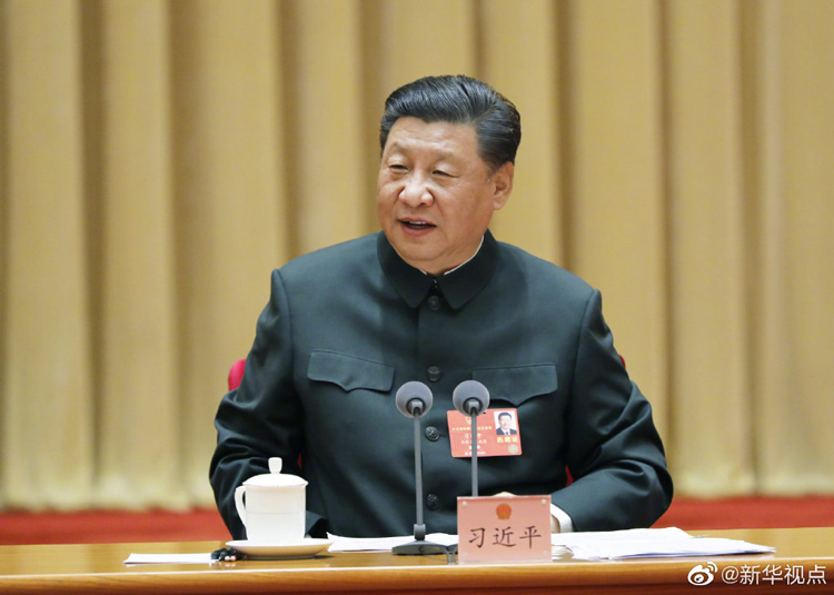 習近平出席中國人民解放軍代表團會議并發(fā)表講話